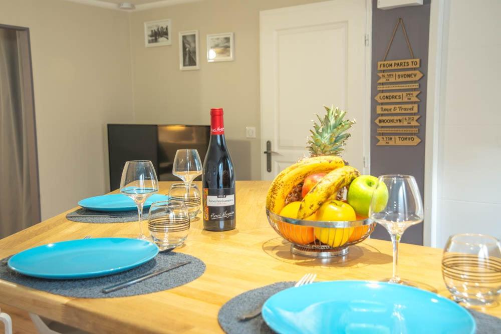 Le Flav - Charmant Appartement A 10 Mn De Dijon Flavignerot Eksteriør bilde